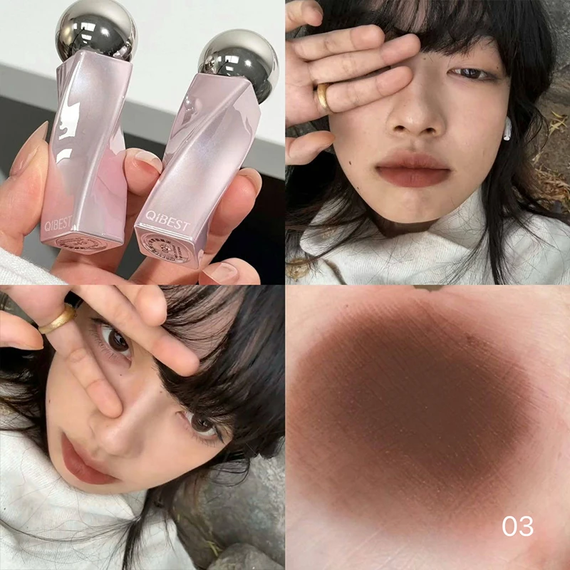 QIBEST Matte Velvet Lip Gloss  - đánh giá và giá Matte Velvet Lip Tint Long Lasting