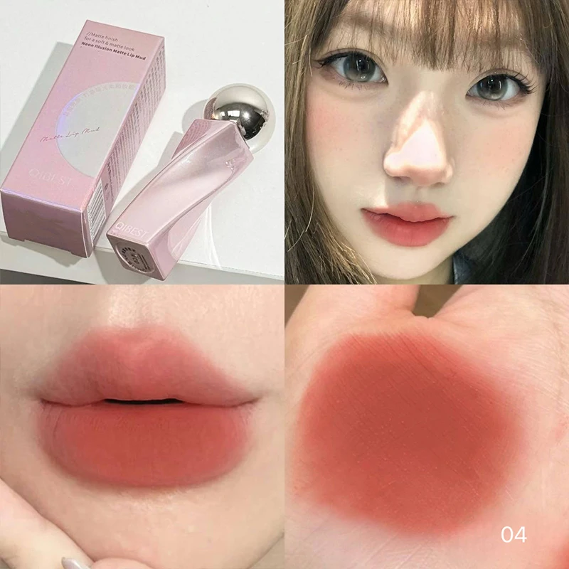 QIBEST Matte Velvet Lip Gloss  - đánh giá và giá Matte Velvet Lip Tint Long Lasting