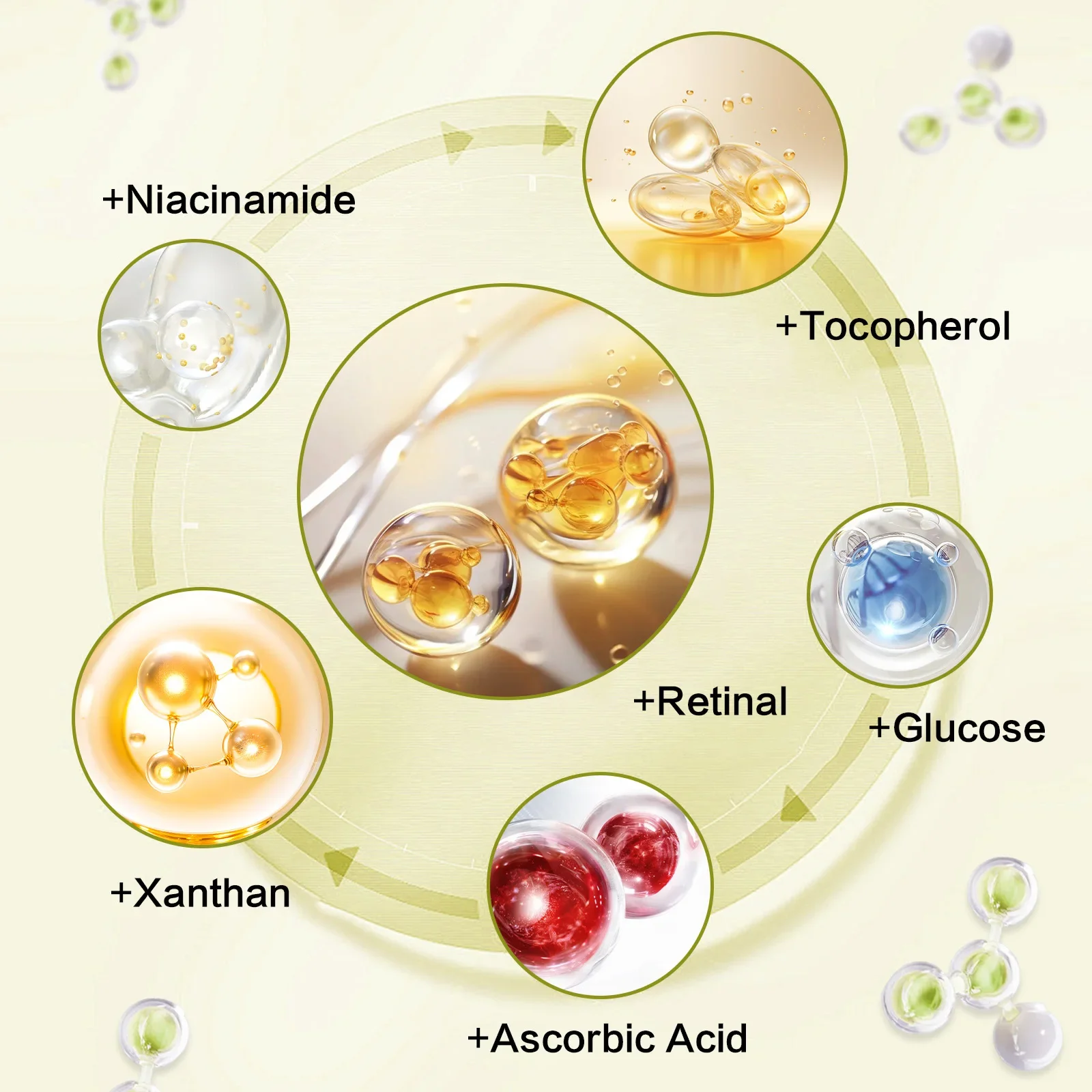 Retinol VC Face Cream Eye Seru - đánh giá và giá Retinol Anti Wrinkle Cream