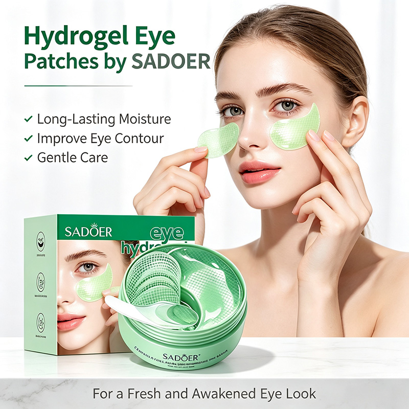 60pcs SADOER Centella Asiatica - đánh giá và giá Collagen Under Eye Patches