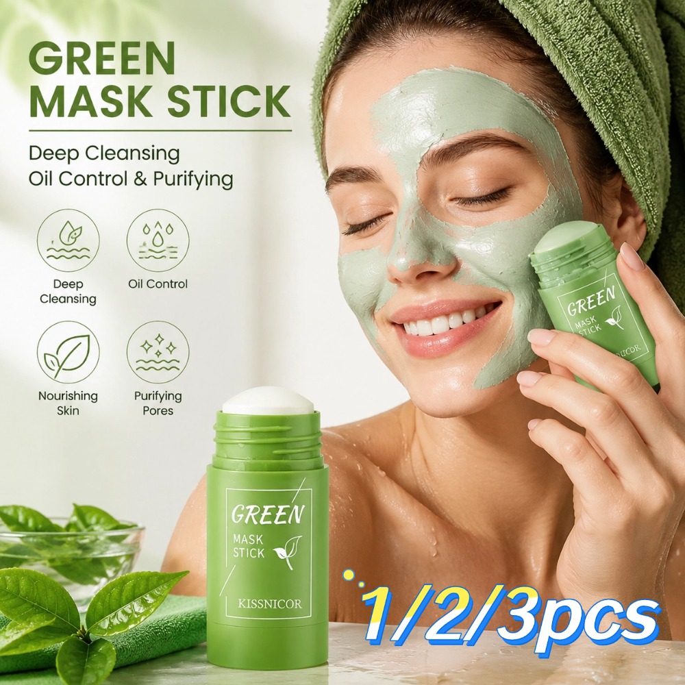 1/2/3pcs Green Tea Mask Deep C - đánh giá và giá Green Tea Cleansing Clay Mask