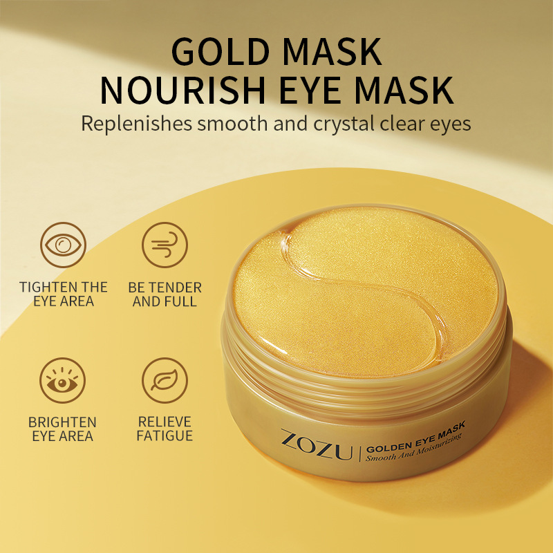 60pcs Golden Collagen Avocado  - đánh giá và giá Collagen Under Eye Patches