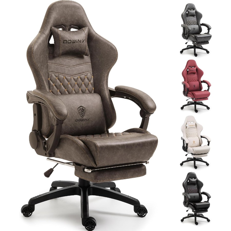 Big Tall Vintage Gaming Chair  - đánh giá và giá Massage