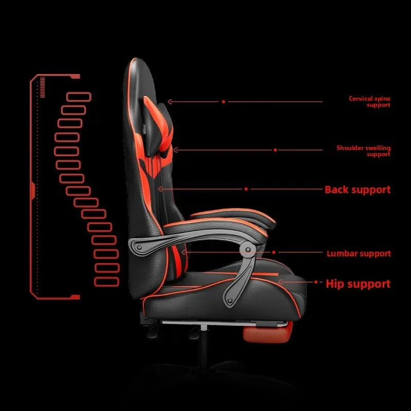 E-sports Chair Lights Bluetoot - đánh giá và giá Massage