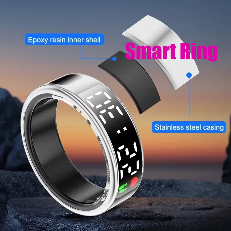 Fitness Sleep Smart Ring LED D - đánh giá và giá Health Monitors