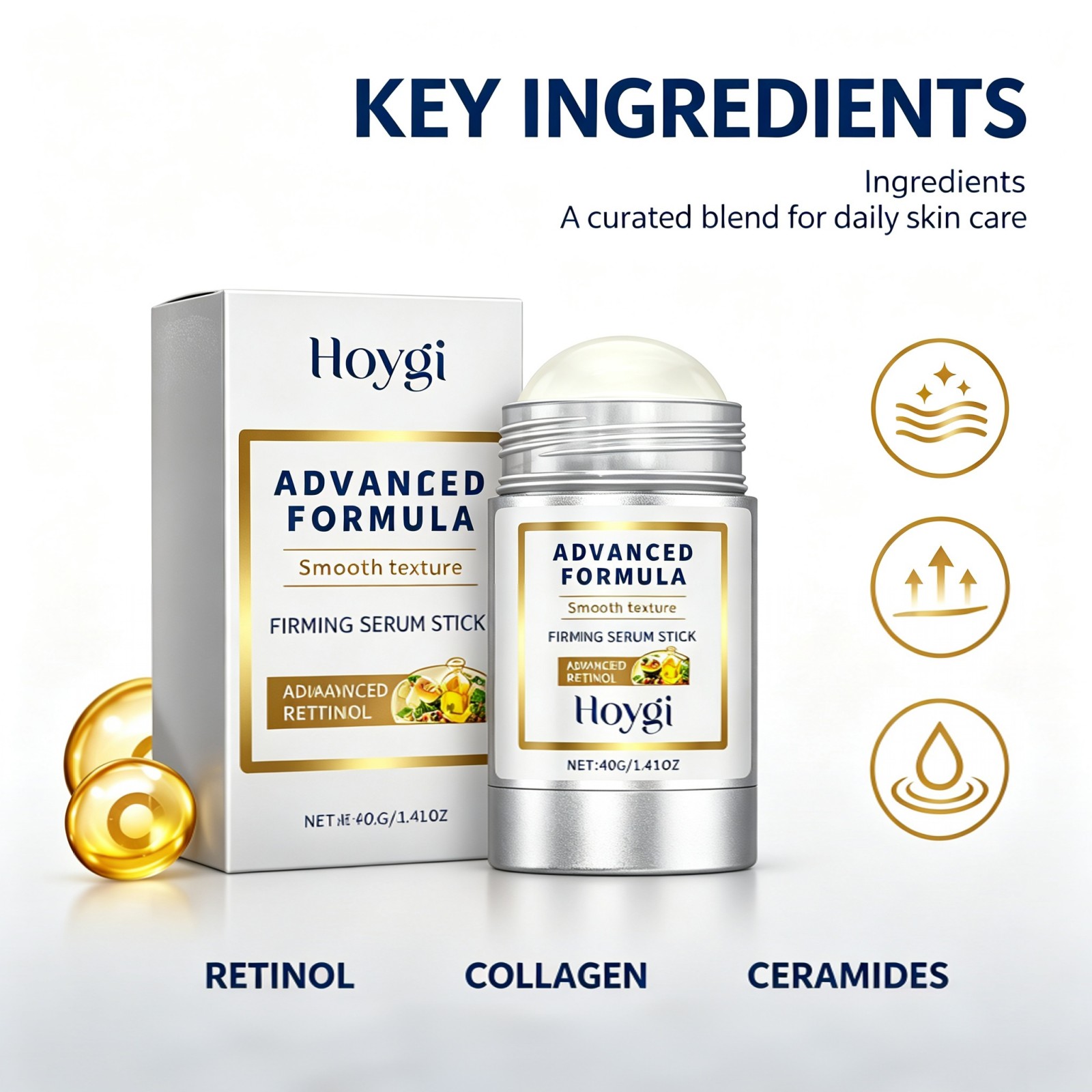 Retinol Facial Firming Serum S - đánh giá và giá Hyaluronic Acid Facial Serum