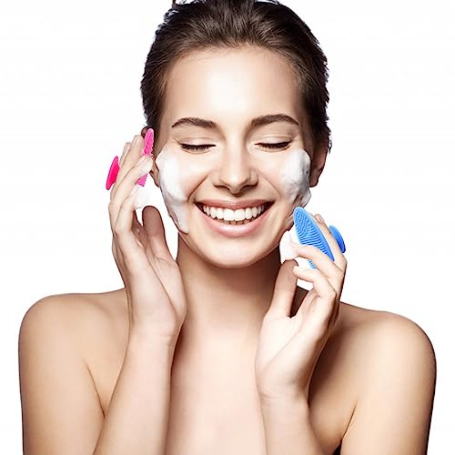 Silicone Facial Cleansing Brus - đánh giá và giá Silicone Face Scrubber Electric