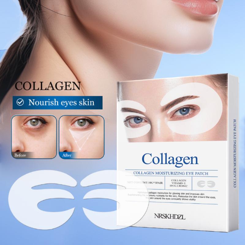 5 Pairs Box Moisturizing Colla - đánh giá và giá Collagen Under Eye Patches