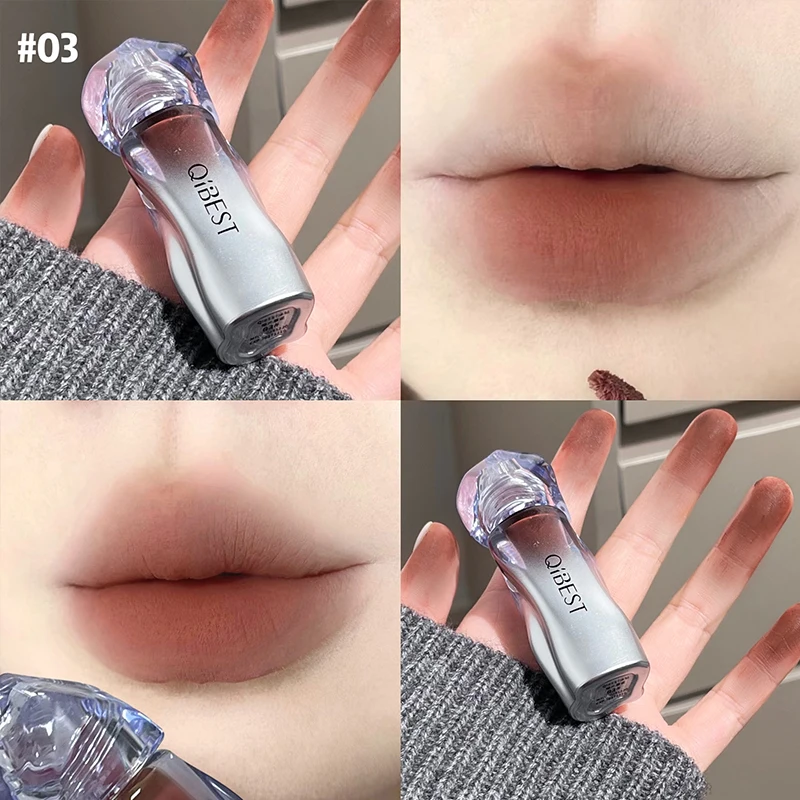 QIBEST Matte Velvet Liquid Lip - đánh giá và giá Matte Velvet Lip Tint Long Lasting