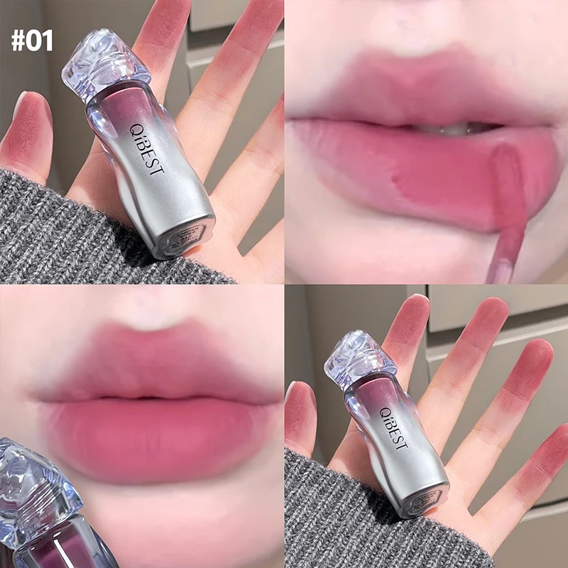 QIBEST Matte Velvet Liquid Lip - đánh giá và giá Matte Velvet Lip Tint Long Lasting